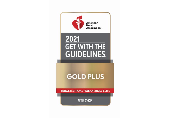 Get With The Guidelines-Stroke Gold Plus award with Target: Stroke Honor Roll Elite Mount Carmel St. Ann's receives the Get With The Guidelines®—Stroke Gold Plus Quality Achievement Award