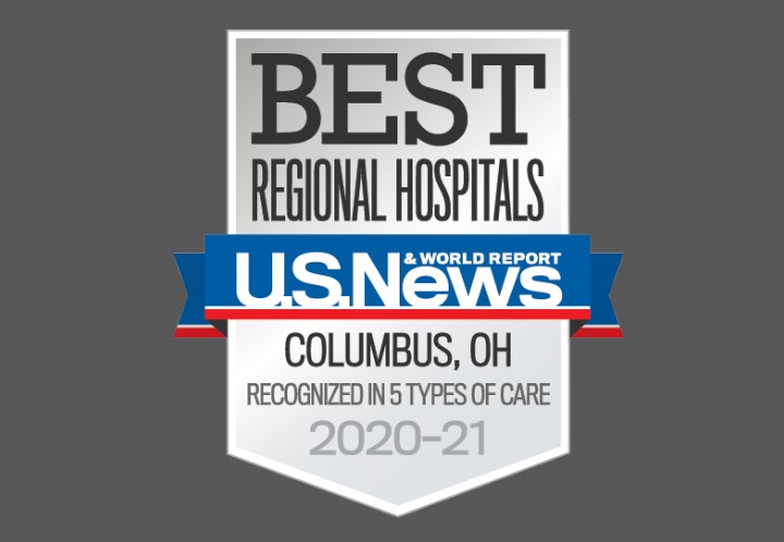 2020 Best Regional Hospital by U.S. News & World Report 2020 Best Regional Hospital by U.S. News & World Report
